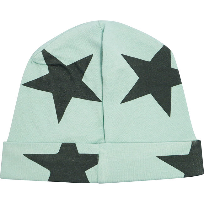 Bold Star Receiving Hat in Zanzibar Green
