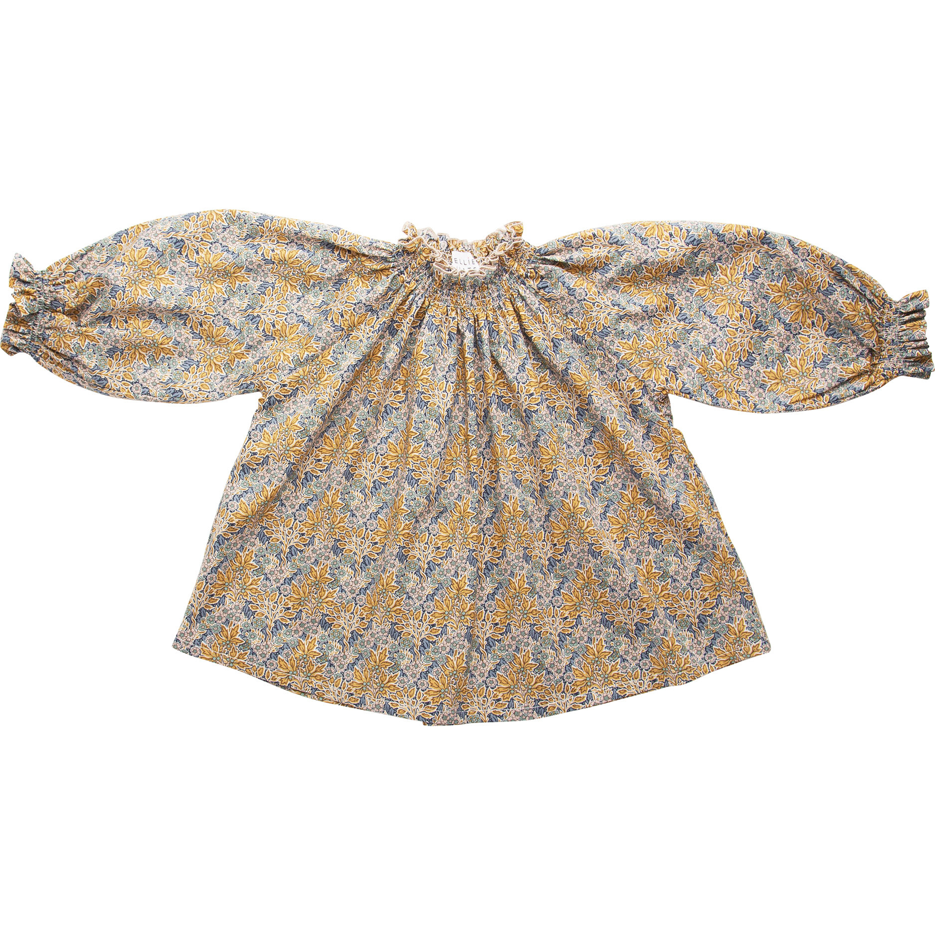 Mother May I Blouse, Aubrey Forest Liberty Print Cotton - Blouses - 1