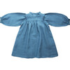 Marbles Dress, Cornflower Blue Linen - Dresses - 1 - thumbnail