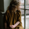 Mother May I Dress, Burnt Caramel Linen - Dresses - 3