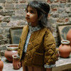 Jumping Jack Trousers, Rose Caramel Check Linen - Pants - 5