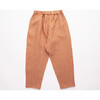 Jumping Jack Trousers, Rose Caramel Check Linen - Pants - 8
