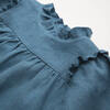 Marbles Dress, Cornflower Blue Linen - Dresses - 5