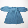 Marbles Dress, Cornflower Blue Linen - Dresses - 6