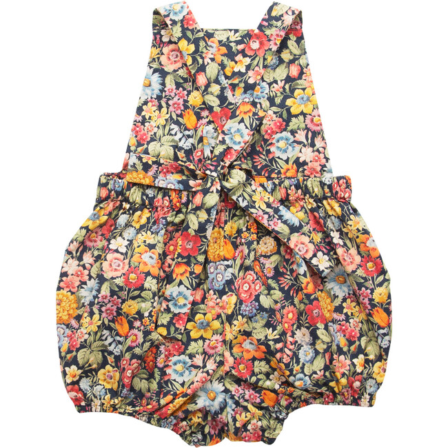 Jump Rope Romper, Heirloom Liberty Print Cotton - Rompers - 6