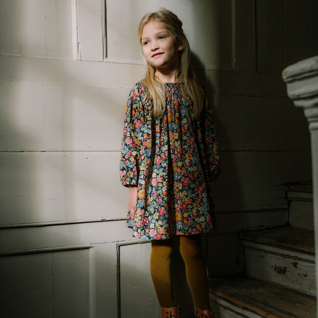 Draughts Dress, Heirloom Liberty Print Cotton - Dresses - 4