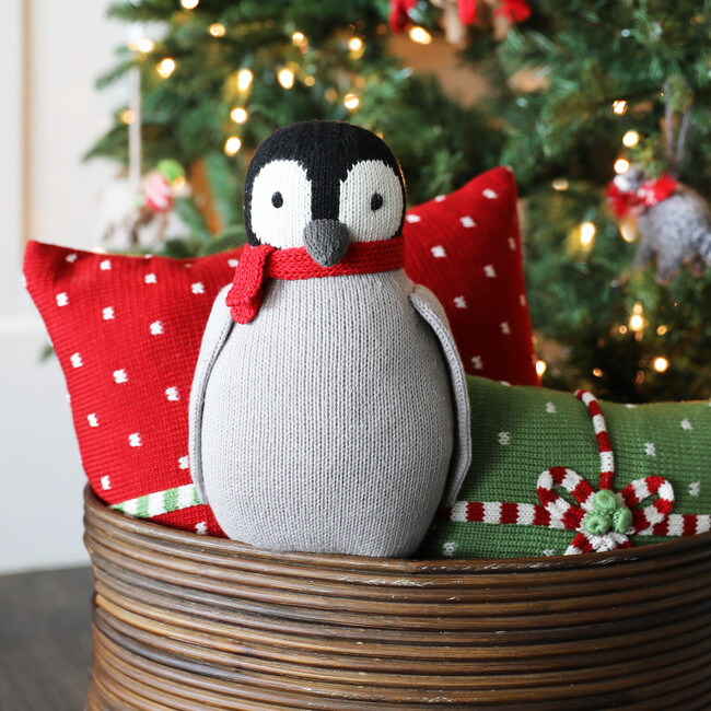 Plush Penguin, Grey - Accents - 2