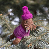 Set of 6 Winter Walrus Holiday Ornaments, Brown - Ornaments - 2