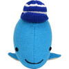 Plush Whale with Cap, Blue - Plush - 3