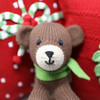 Plush Brown Bear, Brown - Accents - 3