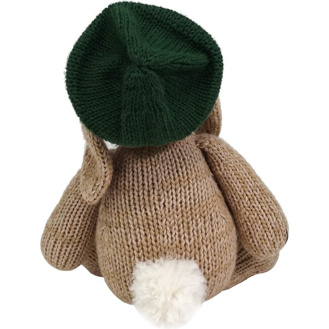 Plush Newsboy Bunny, Brown - Plush - 3