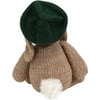 Plush Newsboy Bunny, Brown - Plush - 3