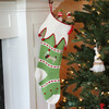Dog Stocking, Green - Accents - 2
