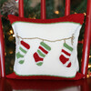 Stocking  Pillow, White - Accents - 2