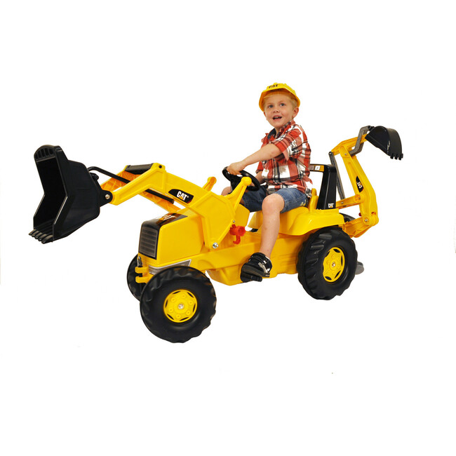 Cat Front Loader with Backhoe - Ride-On - 3