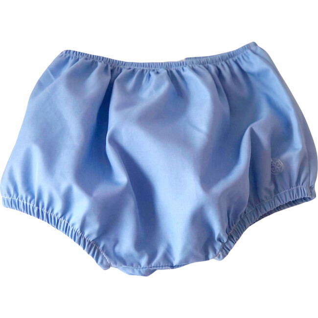 Cotton Bloomer, Blue - Bloomers - 1