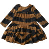 Penelope Dress, Navy & Gold Tie Dye - Dresses - 3