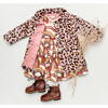 Kate Coat, Pink Leopard - Coats - 3