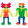 240 pc Tube & Baseplate Duo Bundle, Neon Mix - STEM Toys - 4