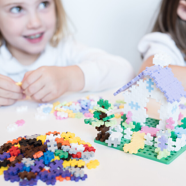 240 pc Tube & Baseplate Duo Bundle, Pastel Mix - STEM Toys - 5