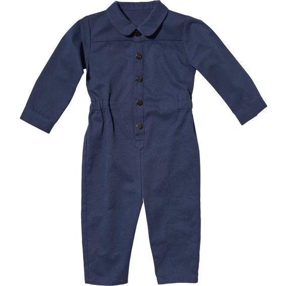 Bennie Jumpsuit, Navy - Jumpsuits - 1