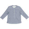 Lupo Shirt, Chambray Stripe - Shirts - 1 - thumbnail