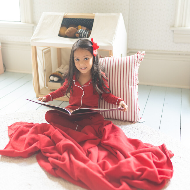 Classic Pajamas, Red - Pajamas - 3