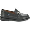 College Shoe in Smooth Leather, Black - Loafers - 1 - thumbnail