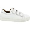 Three Straps Sneaker, White - Sneakers - 1 - thumbnail