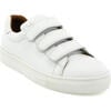 Three Straps Sneaker, White - Sneakers - 2