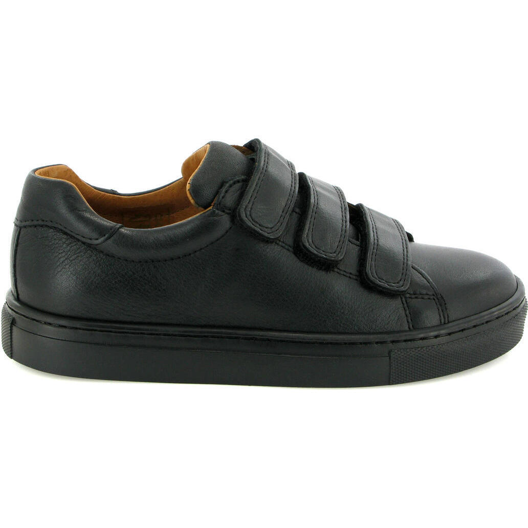 3 Straps Sneakers - black smooth - Atlanta Mocassin