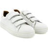 Three Straps Sneaker, White - Sneakers - 3