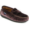 Penny Moccasin in Velvet, Brown - Loafers - 2 - thumbnail