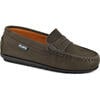 Penny Moccasin in Nubuck, Dark Brown - Loafers - 2