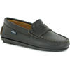 Penny Moccasin in Smooth Leather, Dark Brown - Loafers - 2