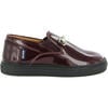 Slip On Sneaker in Patent Leather, Burgundy - Sneakers - 1 - thumbnail