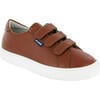 Three Straps Sneaker in Smooth Leather, Cuoio - Sneakers - 2