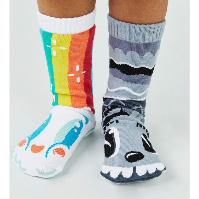 Rainbowface & Mr. Gray OPPOSOCKS Limited Edition Fun Mismatched Socks - Socks - 3