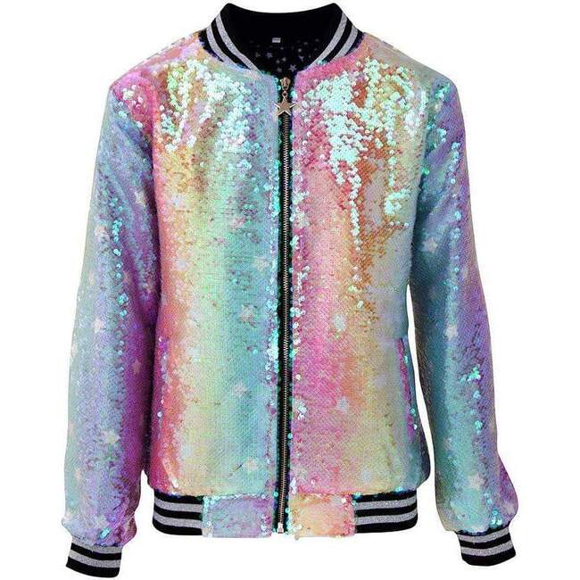 Care Bears Cheer Bears Cheer Bear Sequin Bomber - Lola + The Boys Pants ...