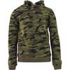 Camo Eyed Tiger Hoodie, Green - Sweatshirts - 2