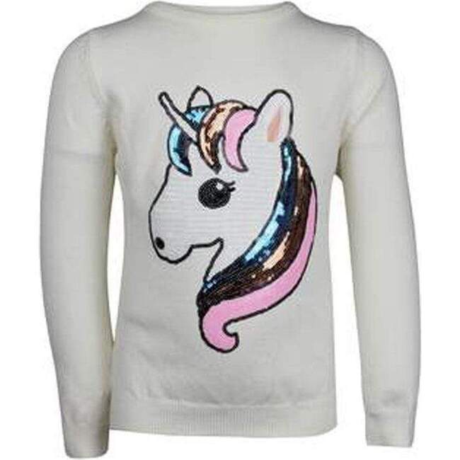 The Everyday Unicorn Sweater, White