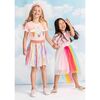 Striped Sequin Skirt, Tie Dye - Skirts - 2
