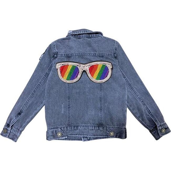 Rainbow Sunnies Jacket, Denim