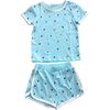 Rainbow Gem Short Set, Baby Blue - Mixed Apparel Set - 1 - thumbnail