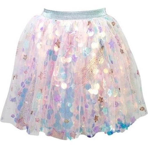 Paillette Stars Tutu, Pink - Skirts - 1