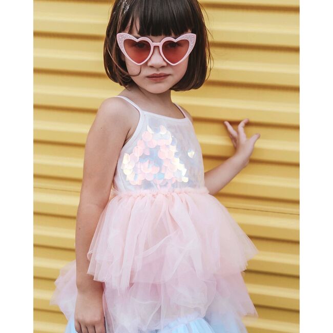 Paillette Ombre Tutu Dress, Multi - Dresses - 4