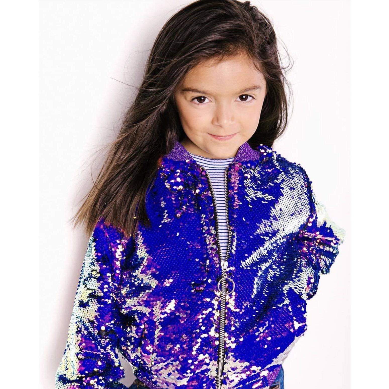 Women's Magic Mermaid Sequin Bomber