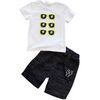 Lightning Shade Short Set, Denim - Shorts - 1 - thumbnail