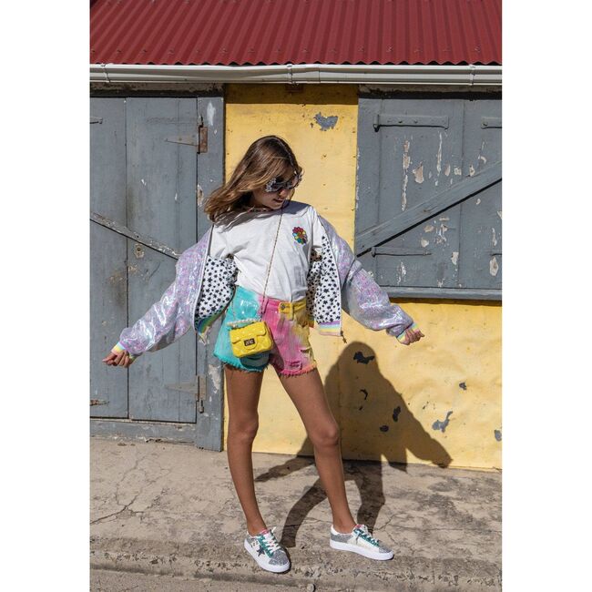 Bubble Gum Shorts, Tie Dye - Shorts - 3