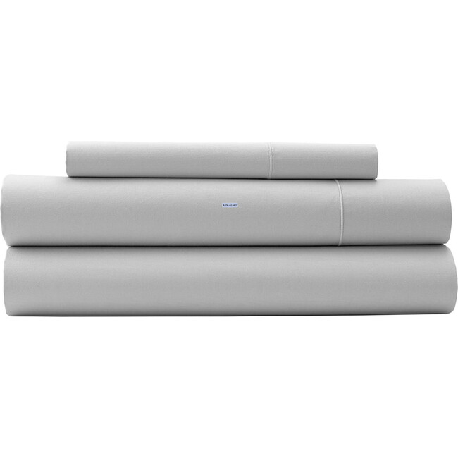 Jr. Sateen Sheet Set, Silver